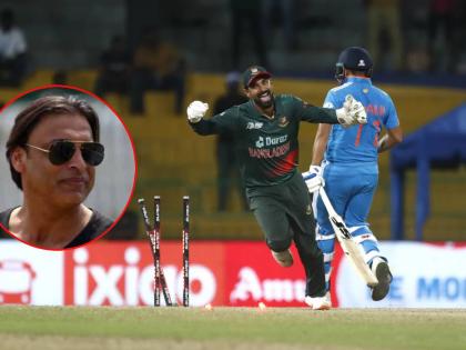 ‘Relief for Pakistan and me that India lost to Bangladesh’: Shoaib Akhtar comment on his Channel | भारत हरला, माझ्यासह पाकिस्तान संघाला हायसं वाटलं! शोएब अख्तरने उडवली खिल्ली