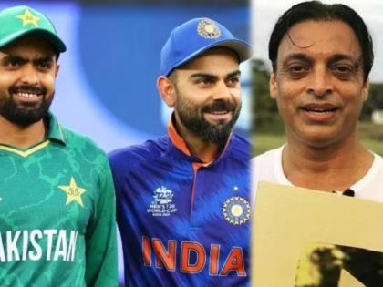 Shoaib Akhtar has opined that Pakistan skipper Babar Azam will fetch around INR 15-20 crore in the Indian Premier League   | Shoaib Akhat Virat Kohli : आयपीएल ऑक्शनमध्ये Babar Azam ला १५-२० कोटी सहज मिळाले असते, शोएब अख्तरचा दावा