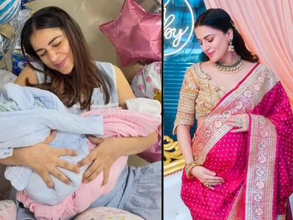 tv actress shraddha arya give birth to twins blessed with baby boy and girl shared video | टीव्ही अभिनेत्रीला झाले Twins! ३७व्या वर्षी झाली आई, व्हिडिओतून दाखवली जुळ्या मुलांची झलक