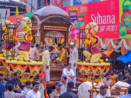 Major Ganpati Mandals in Pune will participate in immersion procession after 6 pm | पुण्यातील प्रमुख गणपती मंडळे सायंकाळी ६ नंतर विसर्जन मिरवणुकीत सहभागी होणार