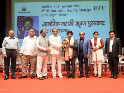 "This honor belongs to India for me"; sentiments of Srinivas Thanedar, the first Marathi MP in America | "हा सत्कार माझ्यासाठी भारतभूमीचा"; अमेरिकेतील पहिले मराठी खासदार श्रीनिवास ठाणेदारांच्या भावना