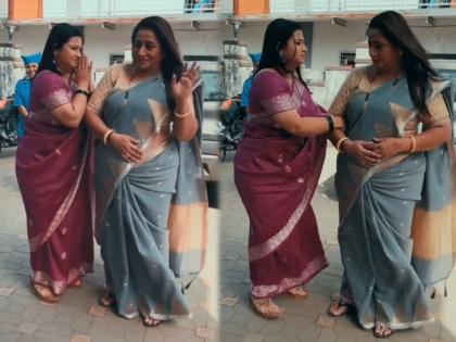 marathi tv actress anvita phaltankar and kishori ambiye share dance video on pushpa movie srivalli song | Video: स्वीटू अन् शकुलाही पडली पुष्पाची भुरळ; 'श्रीवल्ली'वर केला अफलातून डान्स