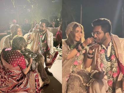 संजय लीला भन्साळींची भाची आणि अभिनेत्री शर्मिन सहगलने अमन मेहतासोबत बांधली लग्नगाठ, फोटो आले समोर
