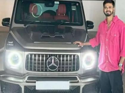 Shreyas Iyer buys Mercedes SUV car price will be a shock | Shreyas Iyer: श्रेयस अय्यरने खरेदी केली मर्सिडिझ  एसयूव्ही कार किंमत ऐकून बसेल आश्चर्याचा धक्का 