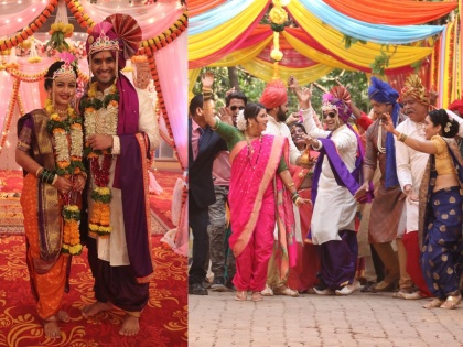 The royal wedding of Jaydeep-Gauri in Sukh Mhanje Nakki Kay Asata | 'सुख म्हणजे नक्की काय असतं'मध्ये लगीनघाई; जयदीप-गौरीच्या लग्नाचा शाही थाट