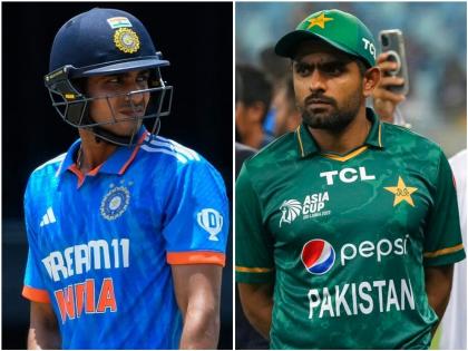 Shubman Gill has scored most runs in ODI after 26 innings, Over-takes the record held by Babar Azam. | विराटची स्पर्धा करणाऱ्या बाबर आजमनवर आपला शुबमन गिल भारी पडला; मोठा विक्रम मोडला