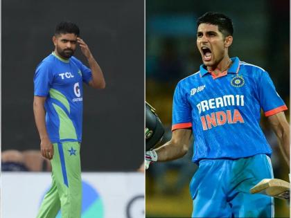 Top ICC ODI Batting Rankings within touch as India star Shubman Gill  makes further ground on Babar Azam | शुबमन गिलच्या 'टप्प्यात' बाबर आजम गावला! ICCच्या अपडेट्सने पाकिस्तानी कर्णधार सावध झाला