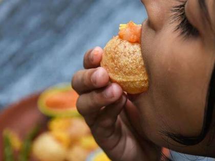 Eat Panipuri, think once | पाणीपुरी खाताय, एकदा विचार करा