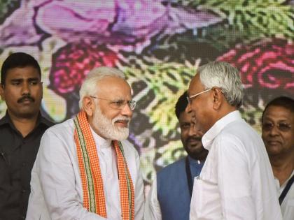 Nitish Kumar considering going with BJP once again?; Potential for a political earthquake | नितीशकुमार पुन्हा एकदा भाजपाबरोबर जाण्याच्या विचारात?; राजकीय भूकंप होण्याची शक्यता