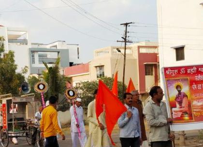 Ceremonial celebration of Shwasanand Mauli in Khamgaon | श्वासानंद माउलींचा समाधी उत्सव 