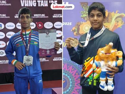 kolhapur aditya jadhav win silver in asian wrestling championship in greco roman style in vietnam | व्हिएतनाममधील मल्लभूमीवर कोल्हापूरच्या आदित्यचा झंझावात; ग्रीको रोमन शैलीत आशियाई कुस्ती स्पर्धेत रौप्य kolhapur aditya jadhav win silver in asian wrestling championship in greco roman style in vietnam | व्हिएतनाममधील मल्लभूमीवर कोल्हापूरच्या आदित्यचा झंझावात; ग्रीको रोमन शैलीत आशियाई कुस्ती स्पर्धेत रौप्य
