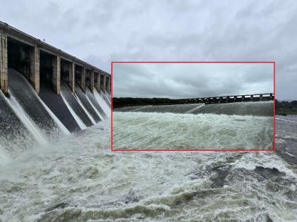Hingoli: Rain intensity increases; 12 gates of Siddheshwar Dam and 13 gates of Isapur Dam opened | Hingoli: पावसाचा जोर वाढला; सिद्धेश्वर धरणाचे १२ तर इसापूर धरणाचे १३ गेट उघडले
