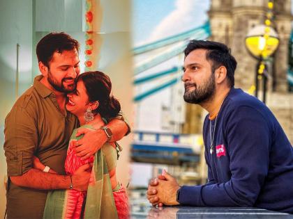 Actor Siddharth Chandekar miss his wife Mitali Mayekar in London | अभिनेता सिद्धार्थ चांदेकर लंडनमध्ये बायकोला करतोय मिस, म्हणाला...