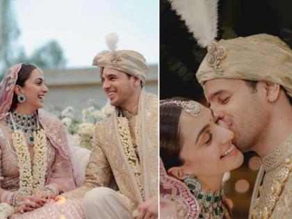 Siddharth-Kiara's wedding photo gets most likes on Instagram, breaks Vicky-Katrina, Ranbir-Alia's record | सिद्धार्थ-कियाराच्या लग्नाच्या फोटोला इंस्टाग्रामवर मिळाली सर्वाधीक पसंती, तोडला विकी-कतरिना, रणबीर-आलियाचा रेकॉर्ड