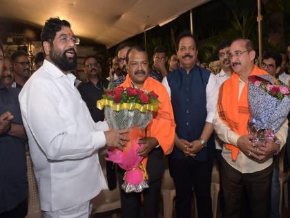 Big shock to Uddhav Thackeray; Palghar Shiv Sena MP Rajendra gavit, MLA, corporator join in Eknath Shinde group | उद्धव ठाकरेंना मोठा धक्का; पालघरचे शिवसेना खासदार, आमदार, नगरसेवक शिंदे गटात