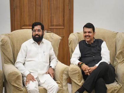 Maharashtra Political Crisis: Shivsena target CM Eknath Shinde and DCM Devendra Fadnavis | शिंदे-फडणवीस सरकारनं फक्त 'काळजीवाहू' म्हणून काम करावं, नाहीतर..; शिवसेनेचा टोला