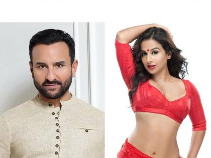 Due to this fear, Saif Ali Khan did not watch Vidya Balan's The Dirty Picture, because you will be shocked after reading it. | या भीतीपोटी सैफ अली खाननं नाही पाहिला विद्या बालनचा The Dirty Picture, कारण वाचून व्हाल हैराण