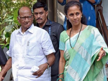 Baramati Lok Sabha Election - Ajit Pawar Group's Rupali Thombre Patil criticized Sharad Pawar's statement | लेकीच्या प्रेमापोटी शरद पवार धृतराष्ट्र झाले, सर्व सूनांचा अपमान केला - रुपाली ठोंबरे पाटील