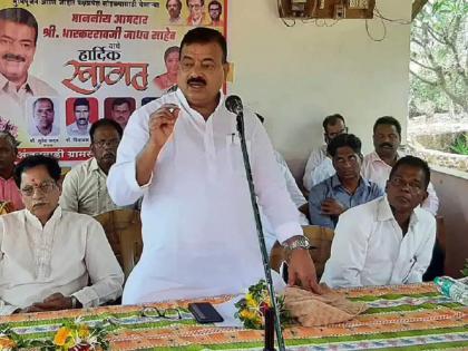 Thackeray group MLA Bhaskar Jadhav criticized Eknath Shinde group leaders and PM Narendra Modi | बाळासाहेबांच्या सुपुत्राला मुख्यमंत्री खुर्चीवरून खाची खेचण्याचं पाप केलेले...भास्कर जाधवांचा घणाघात