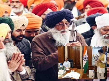 "Bhagat Singh is a terrorist, my support for Khalistan", pro-Khalistan leader's speech after taking oath as MP | Simranjit Singh Mann: "भगतसिंग दहशतवादीच, माझा खलिस्तानला पाठिंबा’’, खासदारकीची शपथ घेताच खलिस्तान समर्थक नेत्याची मुक्ताफळे 