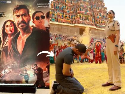 singham again trailer marathi actor ankit mohan will be seen with deepika padukone | बॉलिवूड कलाकारांच्या गर्दीत चमकला मराठी चेहरा! 'सिंघम अगेन'च्या ट्रेलरमध्ये झळकला 'हा' अभिनेता