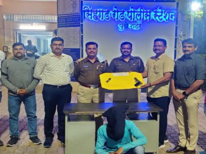 Youth arrested for illegal possession of pistol in pune | Carrying An illegal Weapon: बेकायदा पिस्तुल बाळगल्याप्रकरणी एका तरुणास अटक