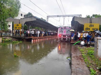 Will water be on the railway tracks near Sion if the drains are not cleaned | नालेसफाई न झाल्यास सायनजवळ रेल्वे रुळांवर पाणी? Will water be on the railway tracks near Sion if the drains are not cleaned | नालेसफाई न झाल्यास सायनजवळ रेल्वे रुळांवर पाणी?