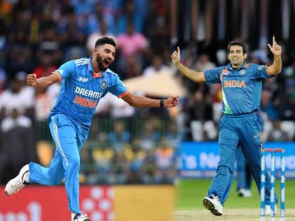 IND vs SL 2nd ODI live updates Mohammad Siraj takes wicket on first ball of the innings equals Zaheer Khan Praveen Kumar feat against Sri Lanka wicket | IND vs SL: 'लाडक्या' श्रीलंकेविरूद्ध मोहम्मद सिराजचा मोठा विक्रम; जहीर खानच्या पराक्रमाशी केली बरोबरी