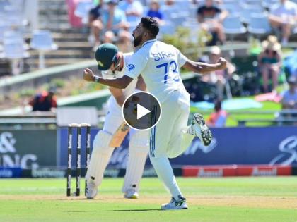 IND vs SA 2nd Test Live Updates Marathi : Mohammed SIRAJ ON FIRE, 6th wicket in just 8.5 overs, South Africa 45/7 after 17.5 overs,At home, the last time SA were six down for 35 or fewer runs was in 1927 against ENG in Jo'Burg (6/26). | IND vs SA 2nd Test : मोहम्मद सिराज ऑन फायर, ८.५ षटकांत घेतले ६ बळी; दक्षिण आफ्रिकेवर ९७ वर्षानंतर नामुष्की