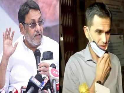 BJP Mohit Bhartiya Demand inquiry of letter tweeted by NCP Nawab Malik Against NCP Sameer Wankhede | Nawab Malik: नवाब मलिकांनी ट्विट केलेल्या निनावी पत्रावरील ‘त्या’ उल्लेखानं संशय?; उच्चस्तरीय चौकशीची मागणी