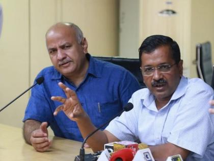 AAP Manish Sisodia expressed pain over going to jail delhi cm Arvind Kejriwal | Manish Sisodia : "माझा आणि केजरीवालांचा काय दोष होता?"; सिसोदियांनी जेलमधून आल्यावर मांडली व्यथा