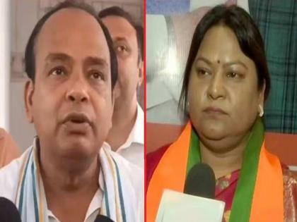 Jharkhand Assembly Election 2024: An offensive statement by a Congress candidate about a woman leader of BJP, she got emotional and said...   | काँग्रेसच्या उमेदवाराकडून भाजपाच्या महिला नेत्याबाबत आक्षेपार्ह विधान, भावूक होत म्हणाल्या...  