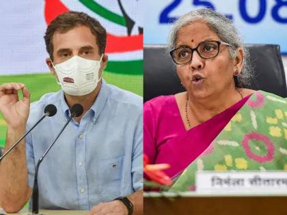 nirmala sitaraman replied rahul gandhi over criticism on national monetization pipeline | “नवी दिल्ली रेल्वे स्टेशन, मुंबई-पुणे हायवेची विक्री कोणी केली, याचा आधी जबाब द्या”