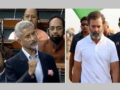 LokSabha: "Pitai" Shouldn't Be Used For Jawans: S Jaishankar On Rahul Gandhi Remark | भारतीय जवानांसाठी "पिटाई" शब्दाचा वापर योग्य नाही; परराष्ट्रमंत्र्यांनी राहुल गांधींना सुनावले