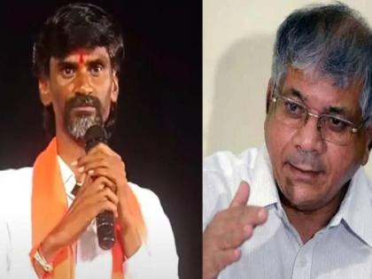 Jarange Patil should take a political stand along with the movement; Adv. Advice of Prakash Ambedkar | जरांगे पाटील यांनी आंदोलनासोबतच राजकीय भूमिका घ्यावी; ॲड. प्रकाश आंबेडकरांचा सल्ला