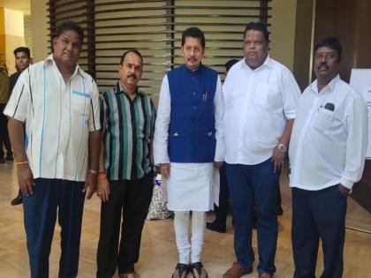 Shiv Sena MLAs meet by Maharashtra Fisheries Action Committee | महाराष्ट्र मच्छिमार कृती समितीने घेतली शिवसेनेच्या आमदारांची भेट