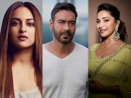 Bollywood's Big Stars Going Digital, Madhuri Dixit, Ajay Devgn, Sonakshi Sinha to star in webseries | बॉलिवूडमधील मोठ्या स्टार्सची डिजिटलकडे वाटचाल, माधुरी दीक्षित, अजय देवगण, सोनाक्षी सिन्हा झळकणार वेबसीरिजमध्ये