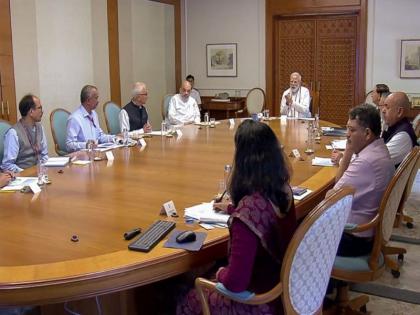 PM Narendra Modi holds a meeting to review the situation related to Cyclone Biparjoy | Cyclone Biparjoy: बिपरजॉय वादळाने जोर पकडला; सर्व यंत्रणा सज्ज, नरेंद्र मोदींनी घेतली आढावा बैठक