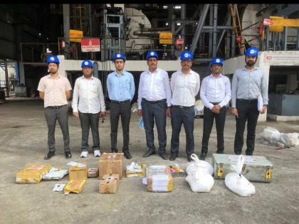 Disposal of 28 kg of narcotics worth 2.16 crores at Taloja; Action by Mumbai Customs Department | तळोजा येथे २.१६ कोटींच्या २८ किलो अंमली पदार्थांची विल्हेवाट; मुंबई सीमा शुल्क विभागाची कारवाई