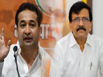 BJP MLA Nitesh Rane's criticism of Sanjay Raut | मागासवर्गीय आयोगाच्या कार्यालयात चहा द्यायला जातो का?; नितेश राणेंची राऊतांवर टीका