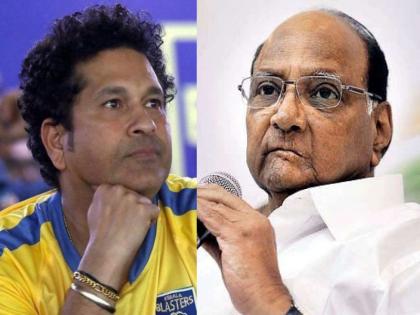 "Leaving our area and talking about other topics ..."; Sharad Pawar's advice to Sachin Tendulkar | "आपलं क्षेत्र सोडून इतर विषयांवर बोलताना..."; शरद पवारांचा सचिन तेंडुलकरला सल्ला