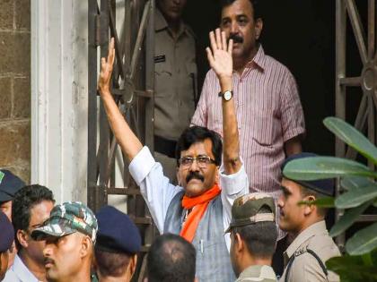 CM Eknath Shinde Rebel group mla Sanjay Shirsat reaction on Sanjay raut arrested by ED | "शिवसेना फोडण्याचं पाप संजय राऊतांनी केले, त्याचीच फळे भोगत आहेत"