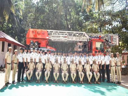 30 trainees from Delhi Fire Department underwent training at Panaji Centre | दिल्लीतील अग्निशमन विभागातील ३० प्रशिक्षणार्थींनी घेतले पणजी केंद्रात प्रशिक्षण 