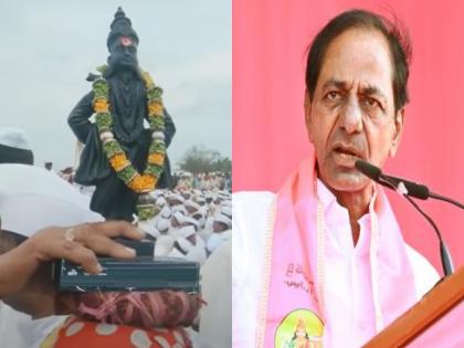 On June 27, CM KCR will visit Pandharpur along with the entire cabinet of Telangana for aashadhi wari | ३०० वाहनांचा ताफा, हेलिकॉप्टरनं पुष्पवृष्टी; CM केसीआर घेणार पांडुरंगाचं दर्शन