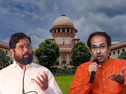 Eknath Shinde- Uddhav Thackeray dispute! Supreme Court break for 10 minutes after hearing for one and a half hours | शिंदे-ठाकरे वाद! दीड तासांच्या सुनावणीनंतर सुप्रीम कोर्टाचा १० मिनिटे ब्रेक 