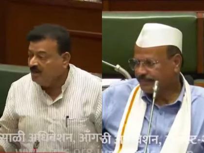 20 ministers in the cabinet and only one in the house; Shiv sena mla Bhaskar Jadhav criticized Abdul Sattar | मंत्रिमंडळात २० मंत्री अन् सभागृहात एकटेच; भास्कर जाधवांनी अब्दुल सत्तारांना घेरलं