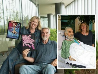 American Woman Save Her Husband’s Life, husband suffered Superbug Infection | निष्णात डॉक्टरांनाही खात्री नव्हती; 'या' सावित्रीनं नवऱ्याला आणलं यमाकडून परत 