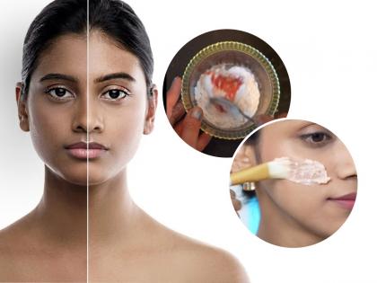 १० मिनिटांत चेहऱ्यावरील टॅन होईल गायब! किचनमधील 'या' २ वस्तू करतात जादू