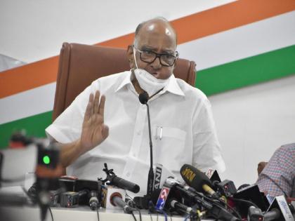 Reservation: BJP Chandrakant Patil target on NCP Sharad Pawar over Statement on Bhagatsigh Koshyari | Chandrakant Patil: राज्यपालांचे वय झालंय मग पवारांचं वय झालं नाही का?; भाजपाची शरद पवारांवर खरमरीत टीका