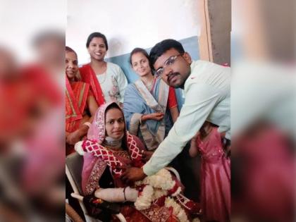 In Kota, Before the marriage, the wife fell on the stairs, the husband went to the hospital and got married | ...अन् मुलगा थेट वऱ्हाड घेऊन रुग्णालयातच पोहचला; लग्न करून घरी एकटाच परतला